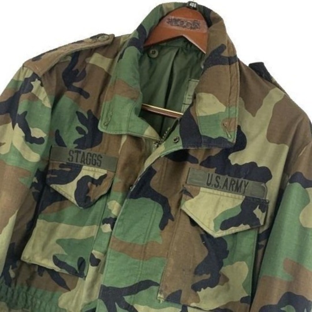 U.S. Army M-65 Field Jacket Authentic 1993 L 10th Mountain Division‎